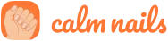 calm nails logo