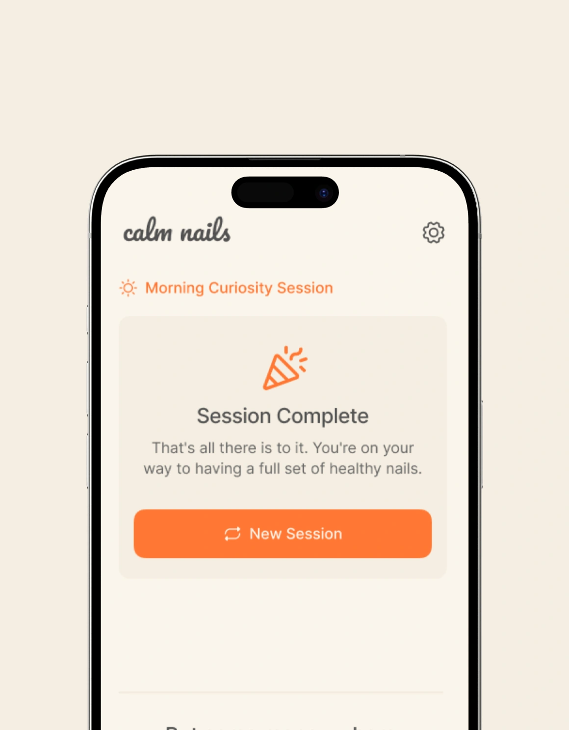 Calm Nails app feature: Confidence You Can Feel